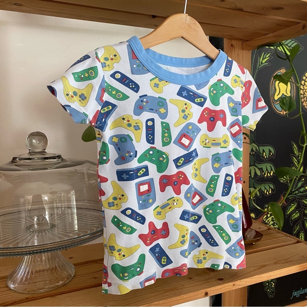 Magnolia Baby Boys Gamer Short Sleeve Pajama Set 6 - Picture 4 of 15